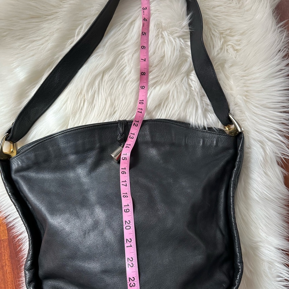 90’s Handmade Italian Leather Bag - Picture 4 of 8